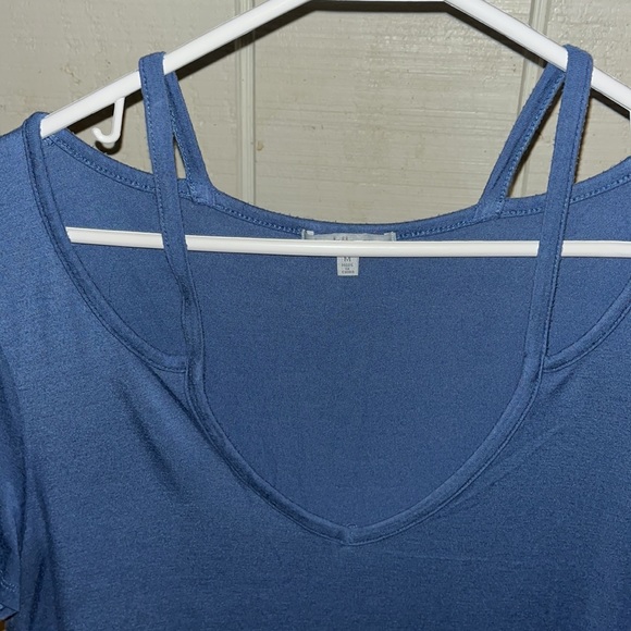 Blue Charlotte Russe Top - Picture 2 of 5